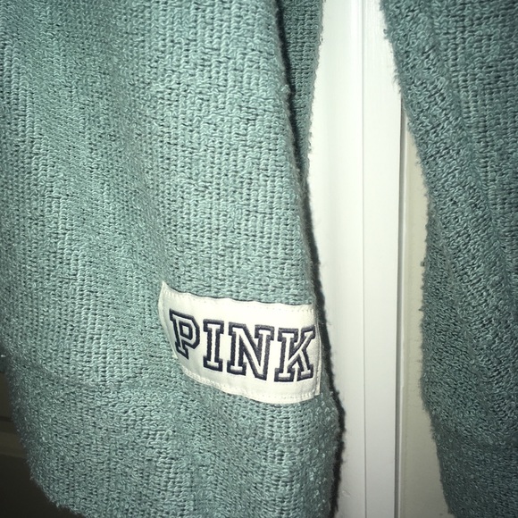 NWOT Pink VIctoria Secret Sherpa Sweatshirt - Picture 4 of 5